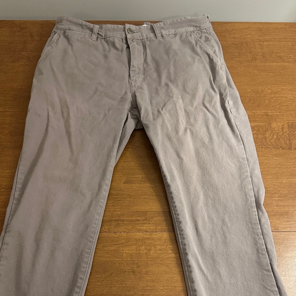 Taylor Stitch foundation chinos light grey 32-32 Slim